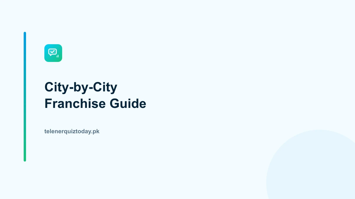 Telenor franchise city-by-city guide across Punjab, Sindh, KPK and Balochistan