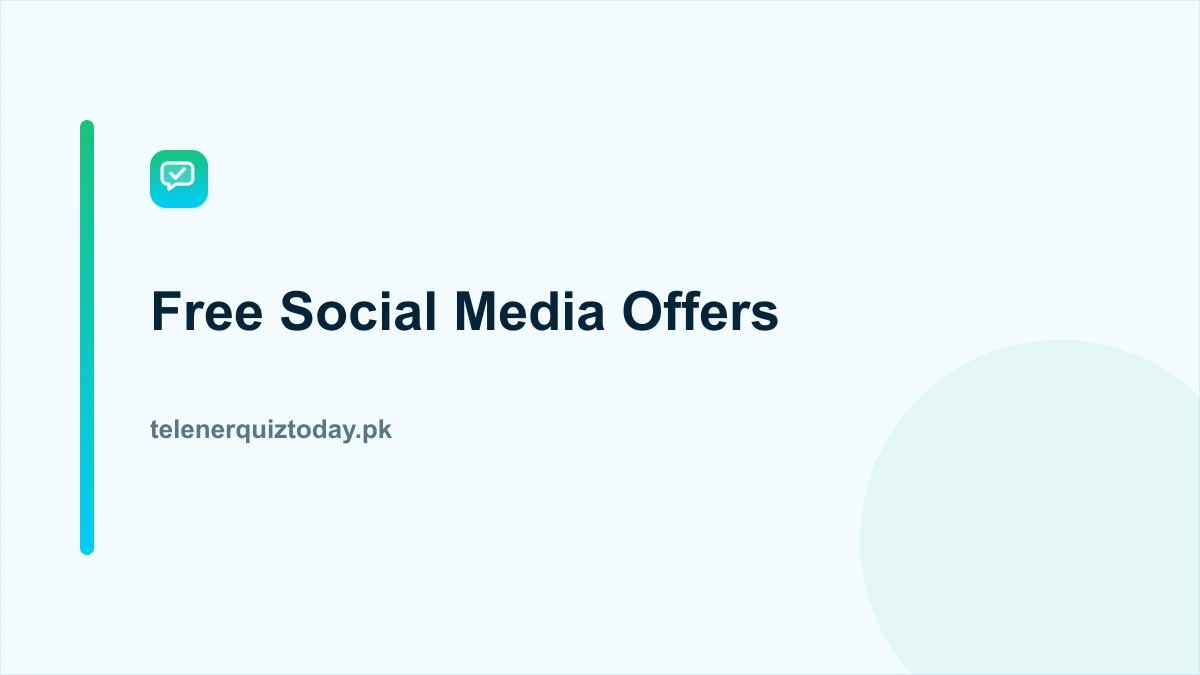 Telenor free social media offers Facebook WhatsApp
