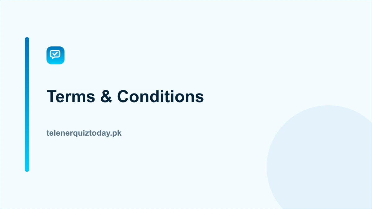Telenor SIM Lagao Offer terms and conditions